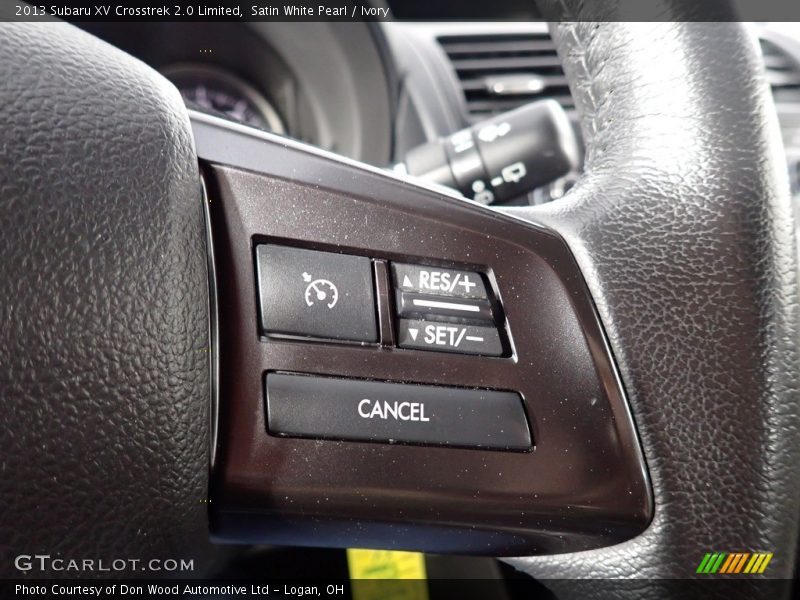 Satin White Pearl / Ivory 2013 Subaru XV Crosstrek 2.0 Limited