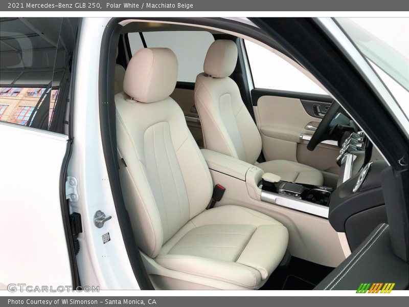 Polar White / Macchiato Beige 2021 Mercedes-Benz GLB 250