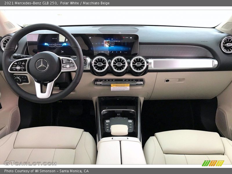 Polar White / Macchiato Beige 2021 Mercedes-Benz GLB 250
