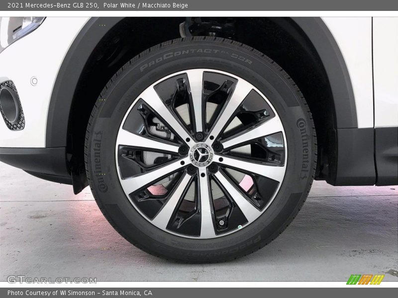 Polar White / Macchiato Beige 2021 Mercedes-Benz GLB 250