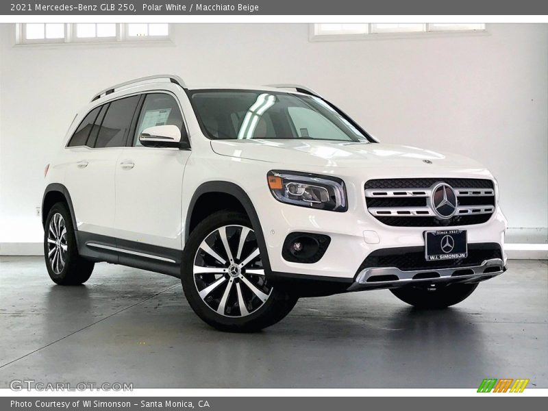 Polar White / Macchiato Beige 2021 Mercedes-Benz GLB 250