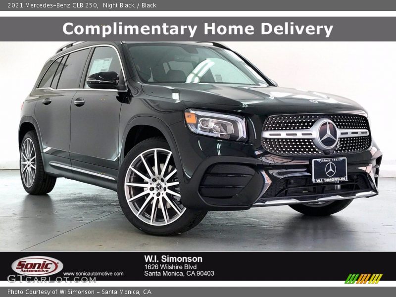 Night Black / Black 2021 Mercedes-Benz GLB 250