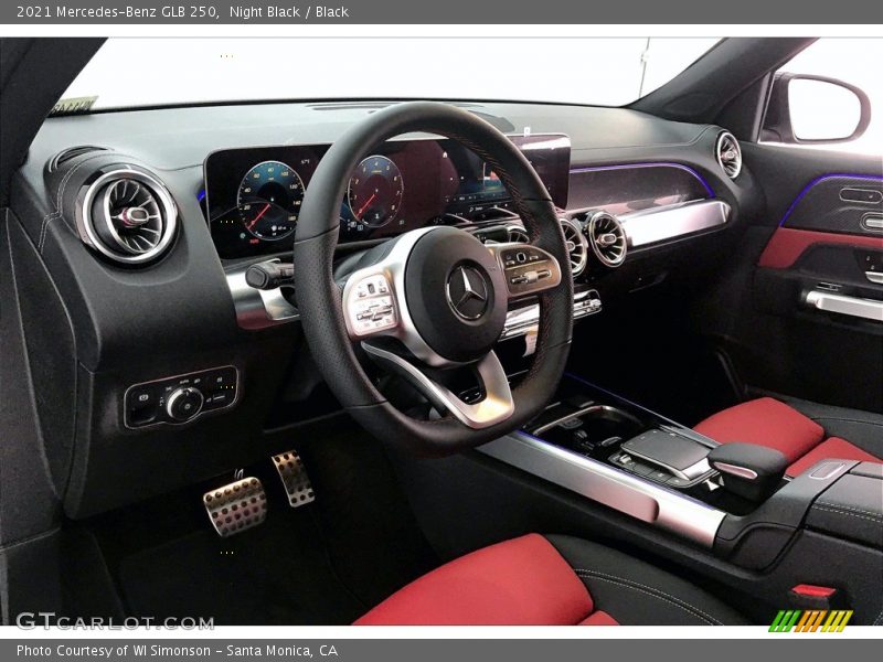 Night Black / Black 2021 Mercedes-Benz GLB 250