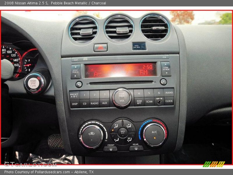 Pebble Beach Metallic / Charcoal 2008 Nissan Altima 2.5 S