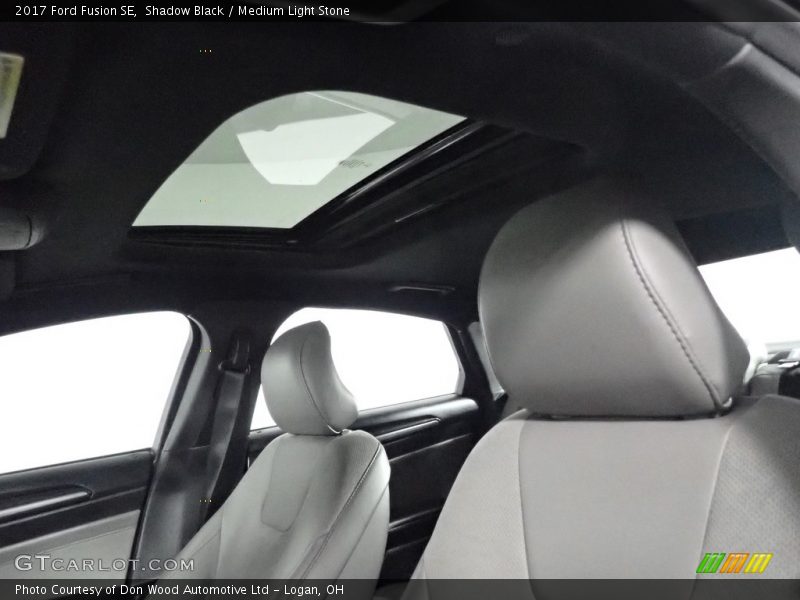 Shadow Black / Medium Light Stone 2017 Ford Fusion SE