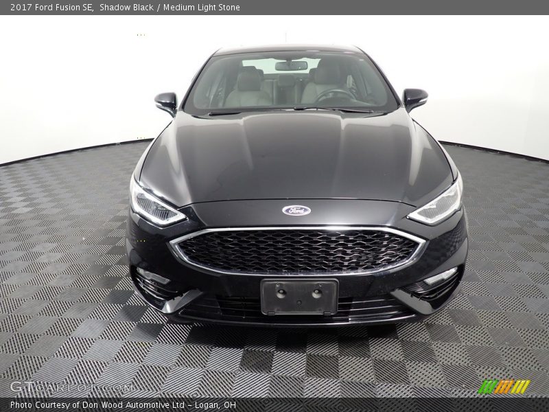Shadow Black / Medium Light Stone 2017 Ford Fusion SE