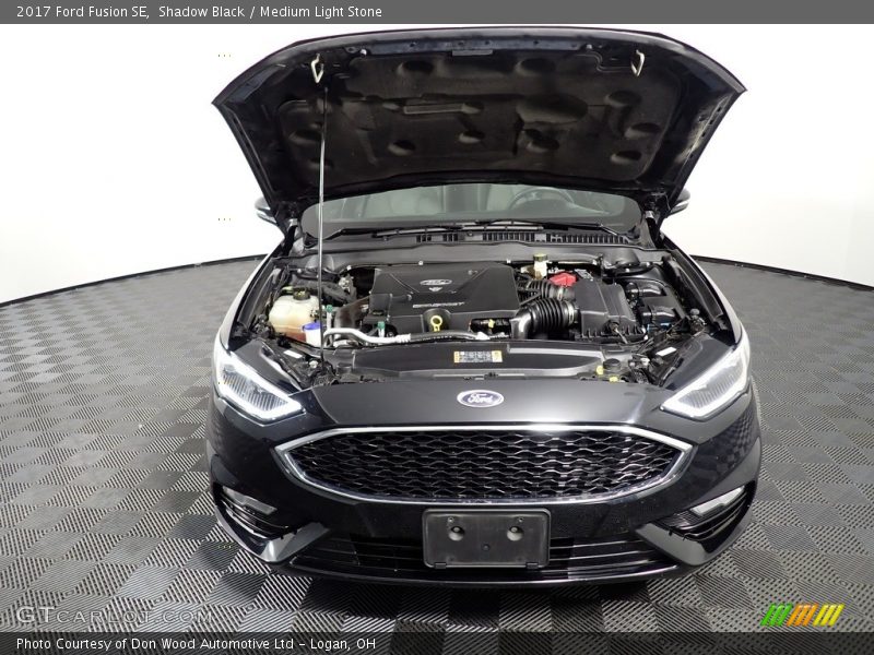 Shadow Black / Medium Light Stone 2017 Ford Fusion SE