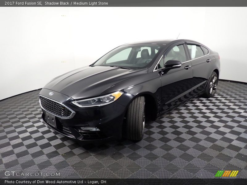 Shadow Black / Medium Light Stone 2017 Ford Fusion SE