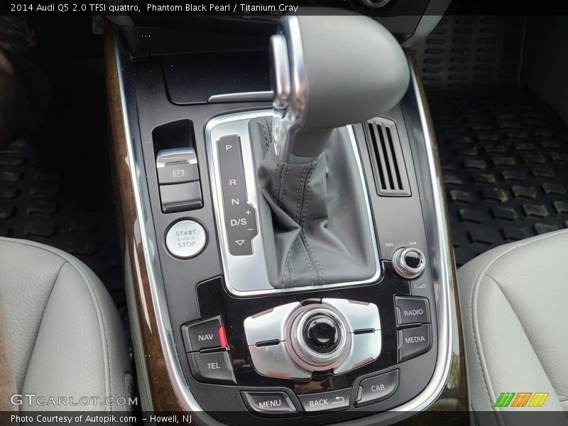 Phantom Black Pearl / Titanium Gray 2014 Audi Q5 2.0 TFSI quattro