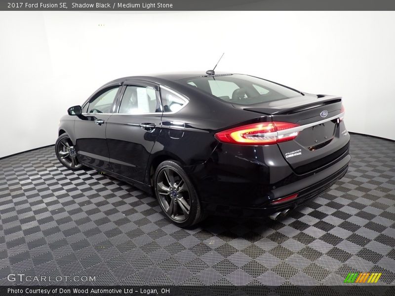 Shadow Black / Medium Light Stone 2017 Ford Fusion SE