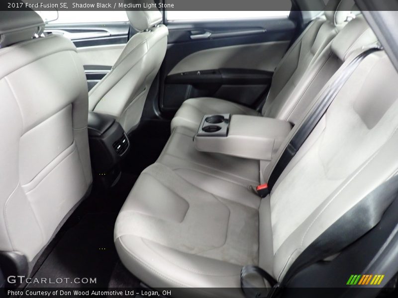 Shadow Black / Medium Light Stone 2017 Ford Fusion SE