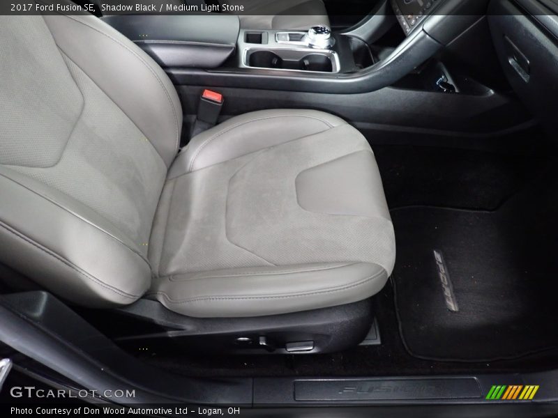 Shadow Black / Medium Light Stone 2017 Ford Fusion SE