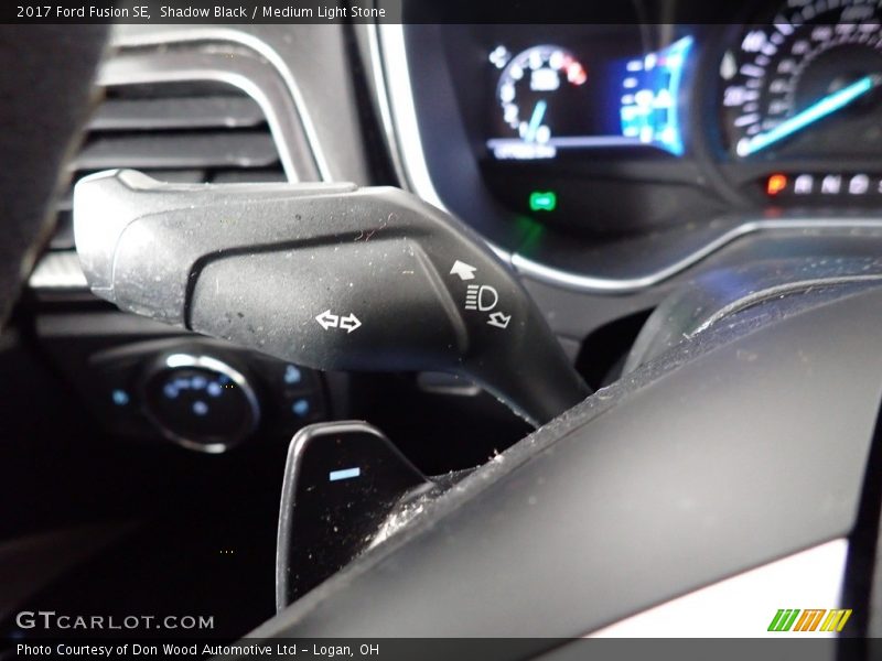Shadow Black / Medium Light Stone 2017 Ford Fusion SE