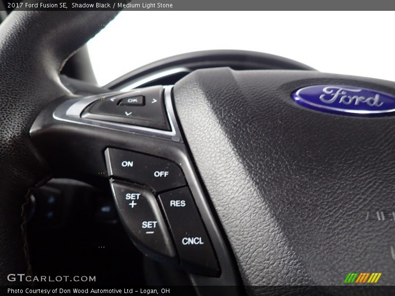 Shadow Black / Medium Light Stone 2017 Ford Fusion SE