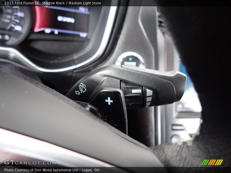 Shadow Black / Medium Light Stone 2017 Ford Fusion SE