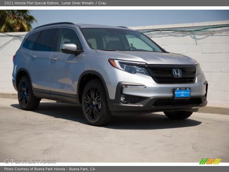 Lunar Silver Metallic / Gray 2021 Honda Pilot Special Edition