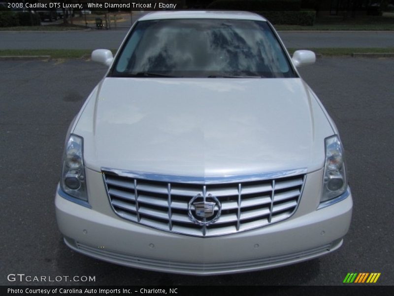 White Diamond Tricoat / Ebony 2008 Cadillac DTS Luxury