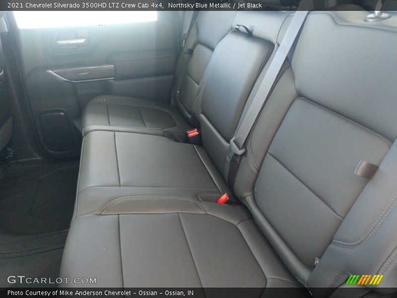 Northsky Blue Metallic / Jet Black 2021 Chevrolet Silverado 3500HD LTZ Crew Cab 4x4