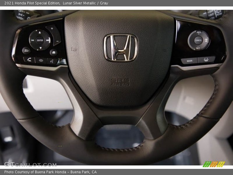 Lunar Silver Metallic / Gray 2021 Honda Pilot Special Edition