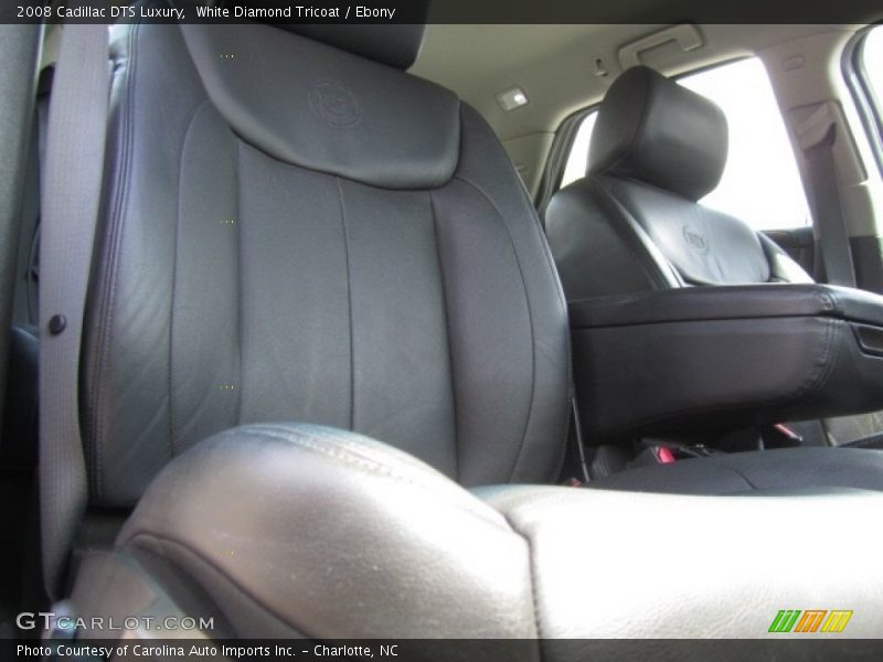 White Diamond Tricoat / Ebony 2008 Cadillac DTS Luxury
