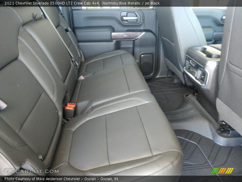 Northsky Blue Metallic / Jet Black 2021 Chevrolet Silverado 3500HD LTZ Crew Cab 4x4