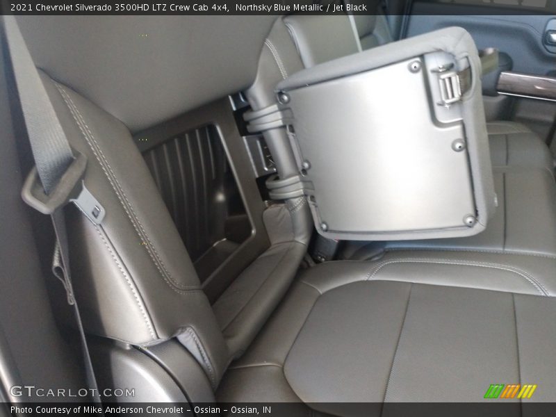 Northsky Blue Metallic / Jet Black 2021 Chevrolet Silverado 3500HD LTZ Crew Cab 4x4