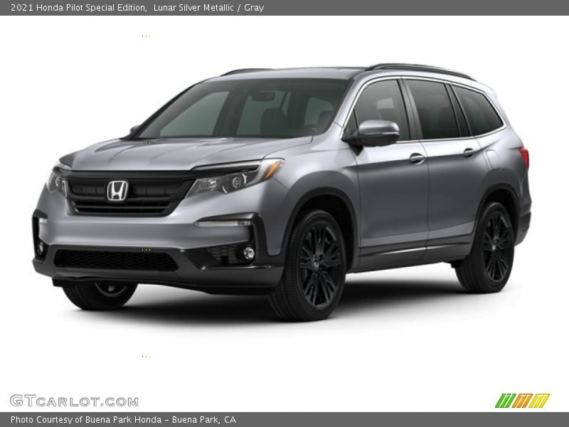 Lunar Silver Metallic / Gray 2021 Honda Pilot Special Edition