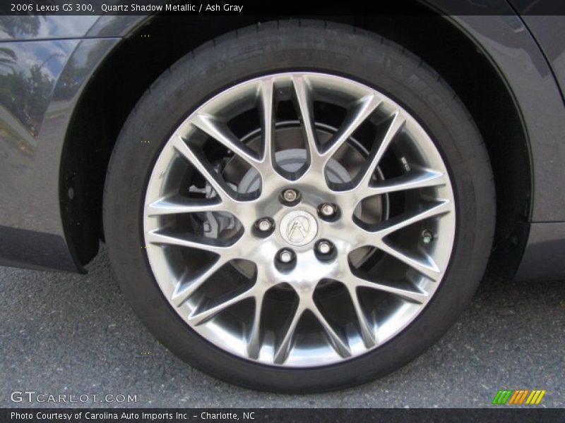 Quartz Shadow Metallic / Ash Gray 2006 Lexus GS 300