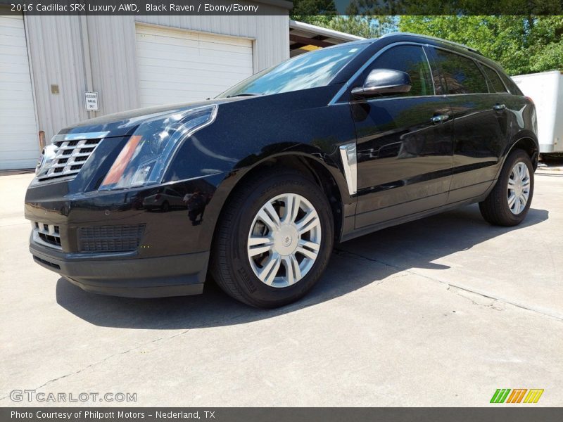 Black Raven / Ebony/Ebony 2016 Cadillac SRX Luxury AWD