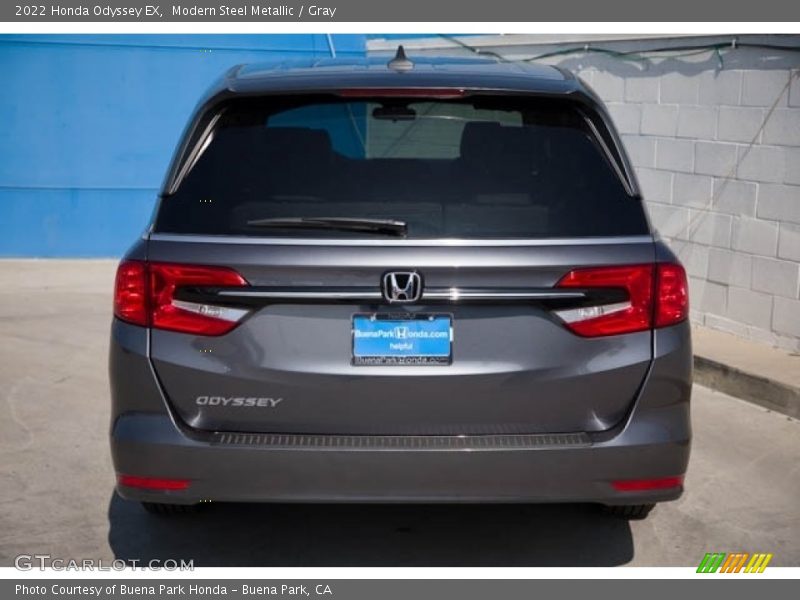 Modern Steel Metallic / Gray 2022 Honda Odyssey EX