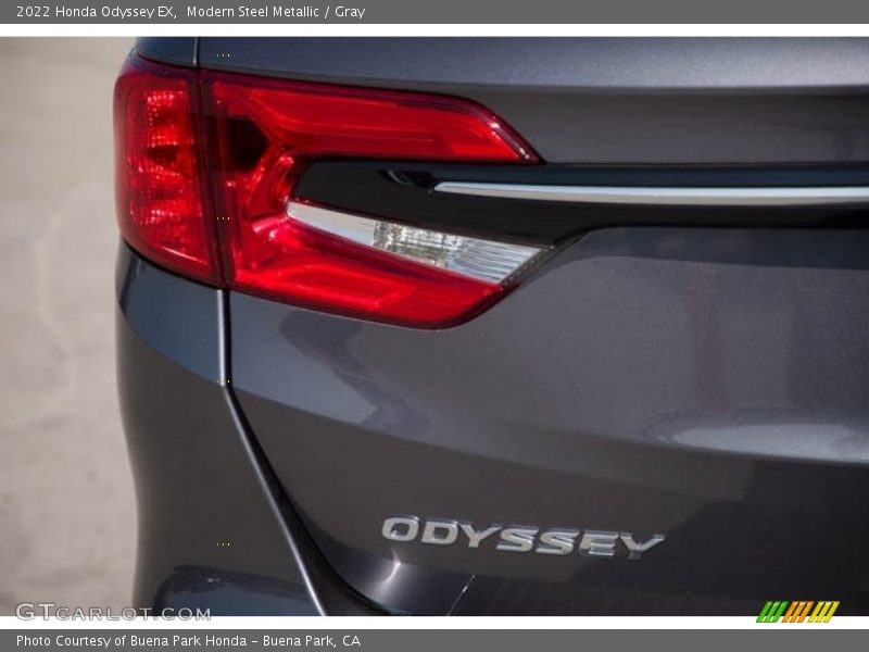 Modern Steel Metallic / Gray 2022 Honda Odyssey EX