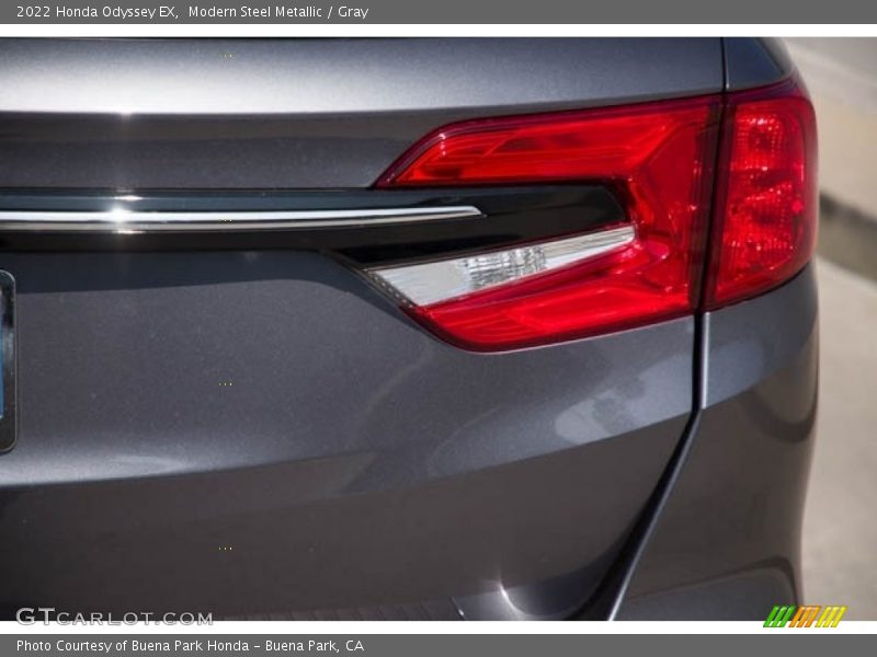 Modern Steel Metallic / Gray 2022 Honda Odyssey EX