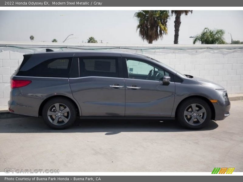 Modern Steel Metallic / Gray 2022 Honda Odyssey EX
