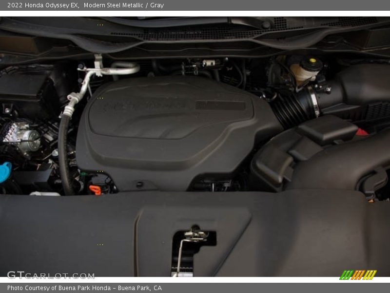 Modern Steel Metallic / Gray 2022 Honda Odyssey EX