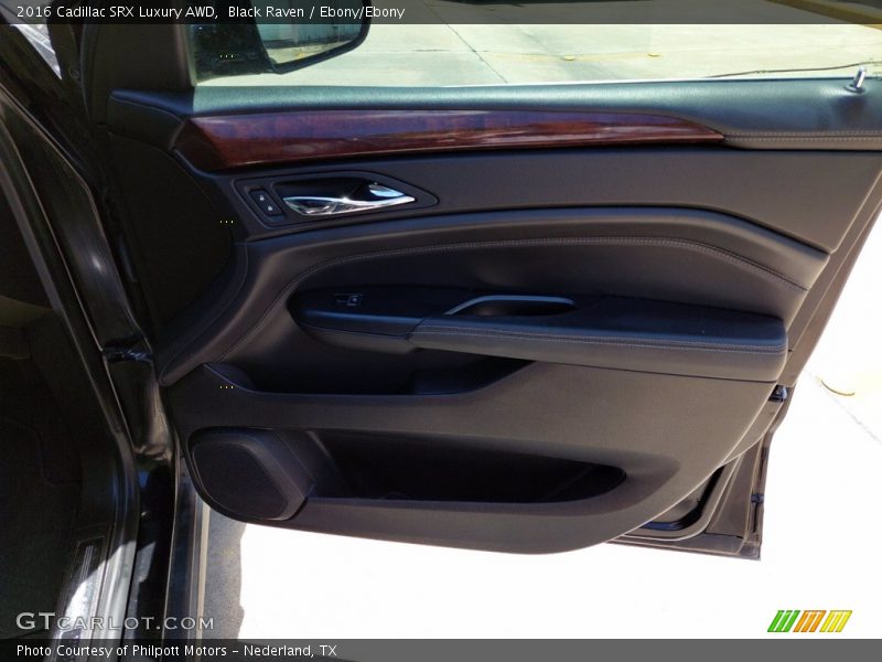 Black Raven / Ebony/Ebony 2016 Cadillac SRX Luxury AWD