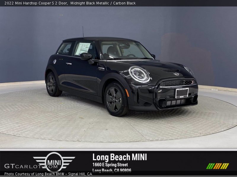 Midnight Black Metallic / Carbon Black 2022 Mini Hardtop Cooper S 2 Door