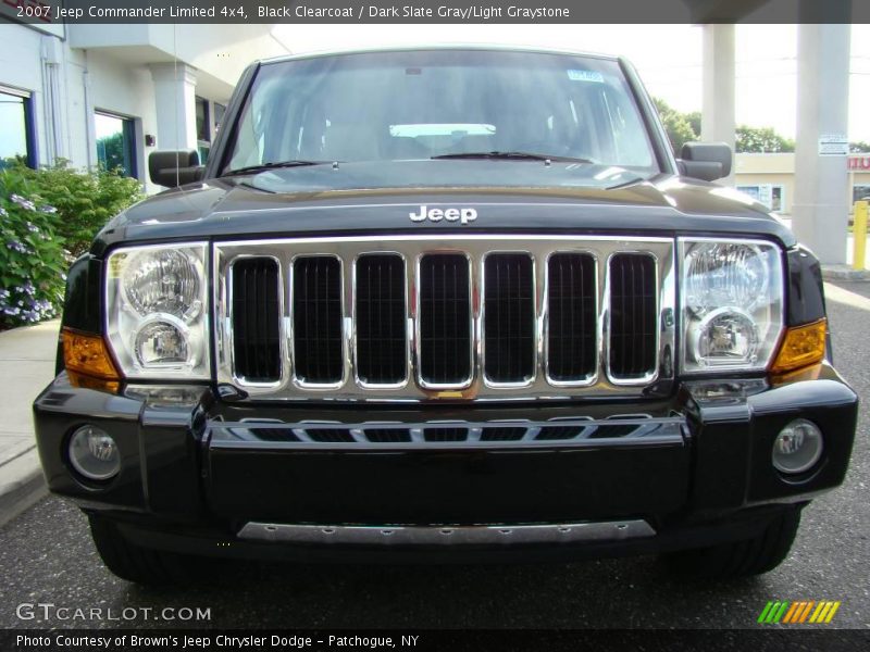 Black Clearcoat / Dark Slate Gray/Light Graystone 2007 Jeep Commander Limited 4x4
