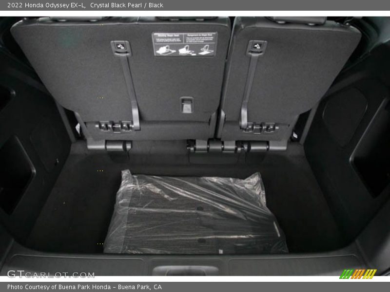 Crystal Black Pearl / Black 2022 Honda Odyssey EX-L