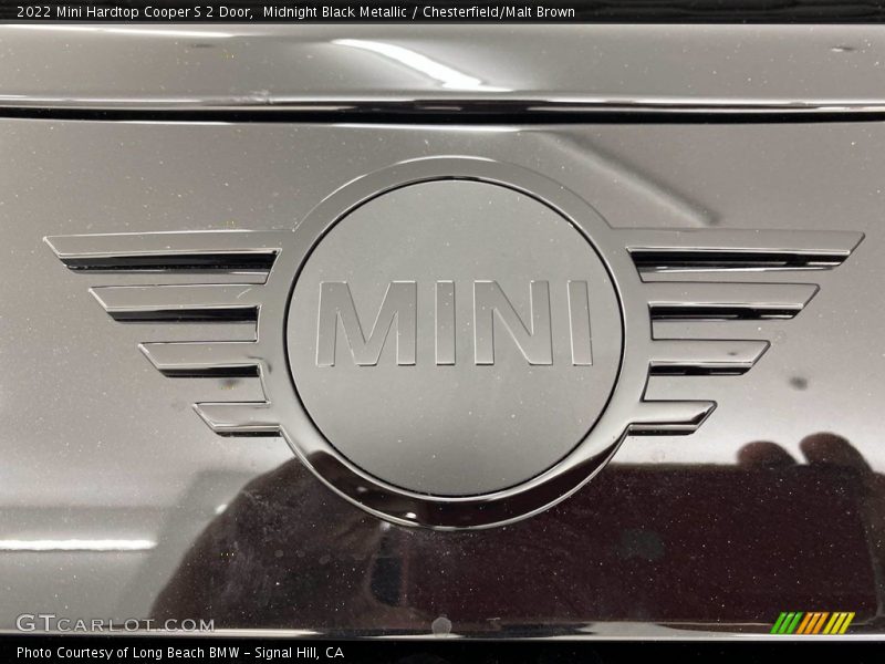 Midnight Black Metallic / Chesterfield/Malt Brown 2022 Mini Hardtop Cooper S 2 Door
