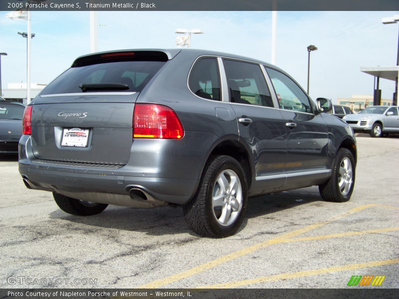 Titanium Metallic / Black 2005 Porsche Cayenne S