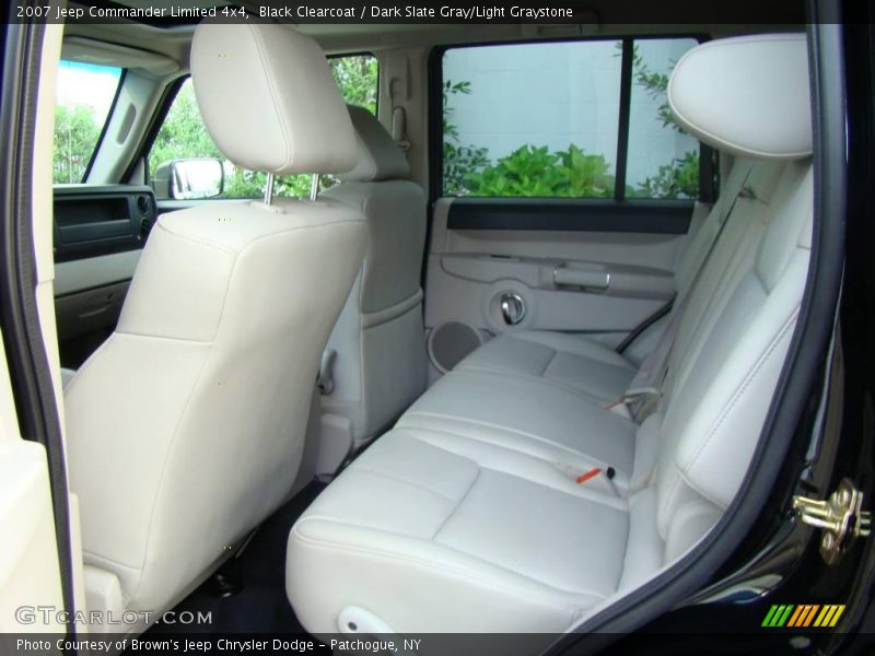 Black Clearcoat / Dark Slate Gray/Light Graystone 2007 Jeep Commander Limited 4x4