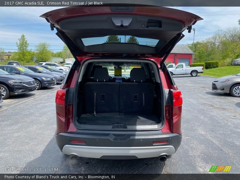 Crimson Red Tintcoat / Jet Black 2017 GMC Acadia SLE