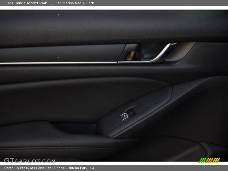 San Marino Red / Black 2021 Honda Accord Sport SE