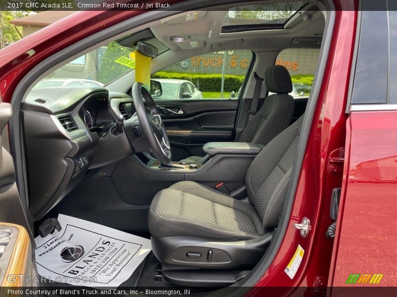 Crimson Red Tintcoat / Jet Black 2017 GMC Acadia SLE