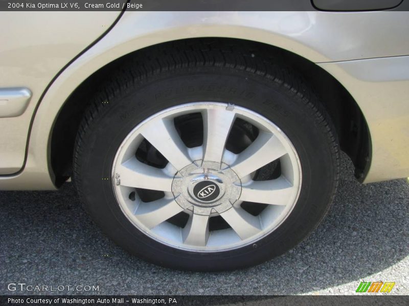 Cream Gold / Beige 2004 Kia Optima LX V6