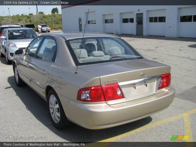 Cream Gold / Beige 2004 Kia Optima LX V6