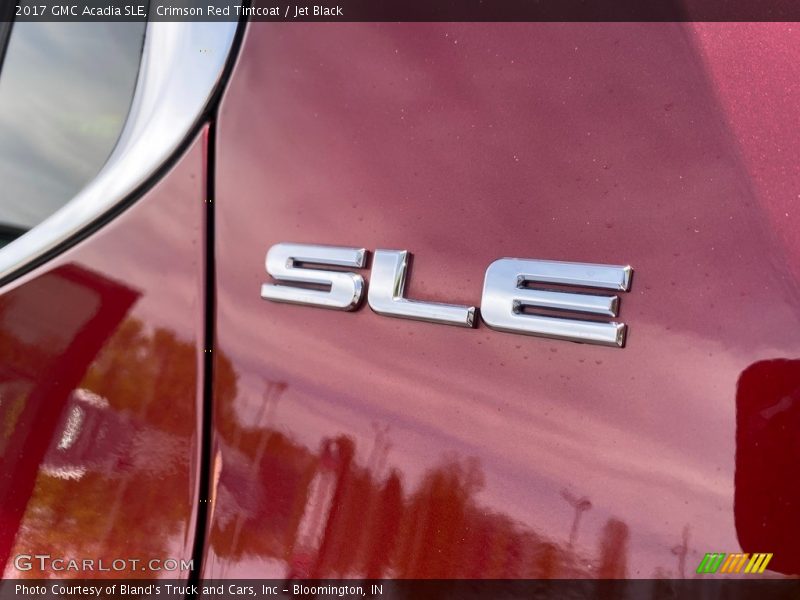 Crimson Red Tintcoat / Jet Black 2017 GMC Acadia SLE