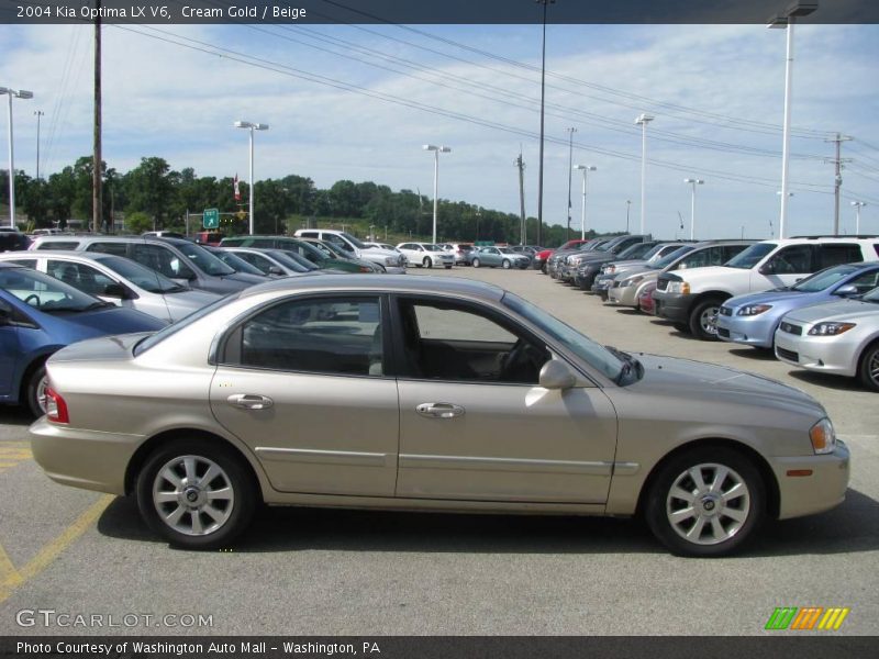 Cream Gold / Beige 2004 Kia Optima LX V6