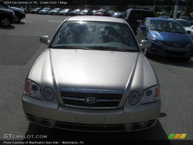 Cream Gold / Beige 2004 Kia Optima LX V6