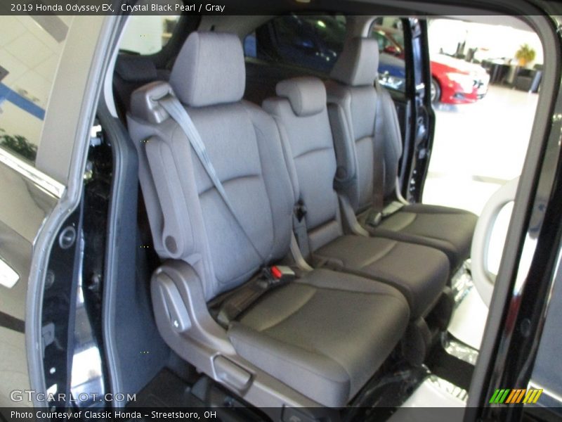 Crystal Black Pearl / Gray 2019 Honda Odyssey EX